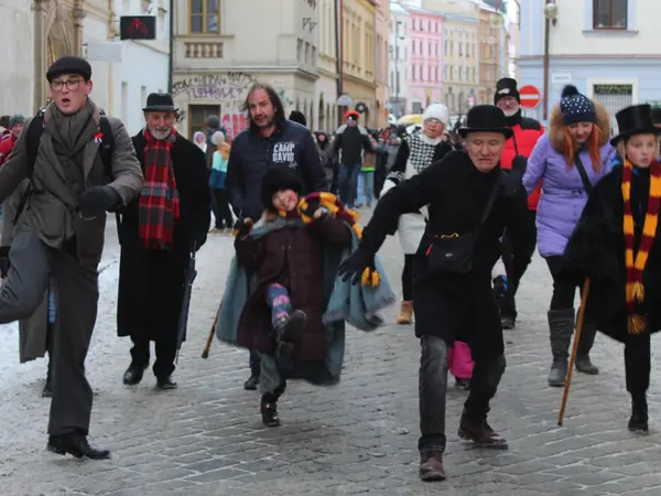 Fotogaléria: Energickí chodci a chodkyne sa prešli centrom Olomouca